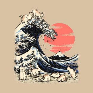 Catnagawa Wave T-Shirt