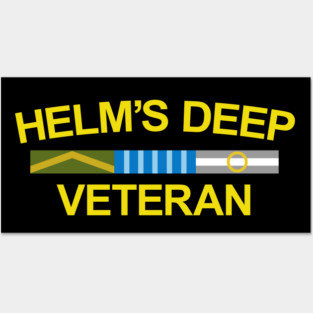 Helm's Deep Veteran Posters and Art