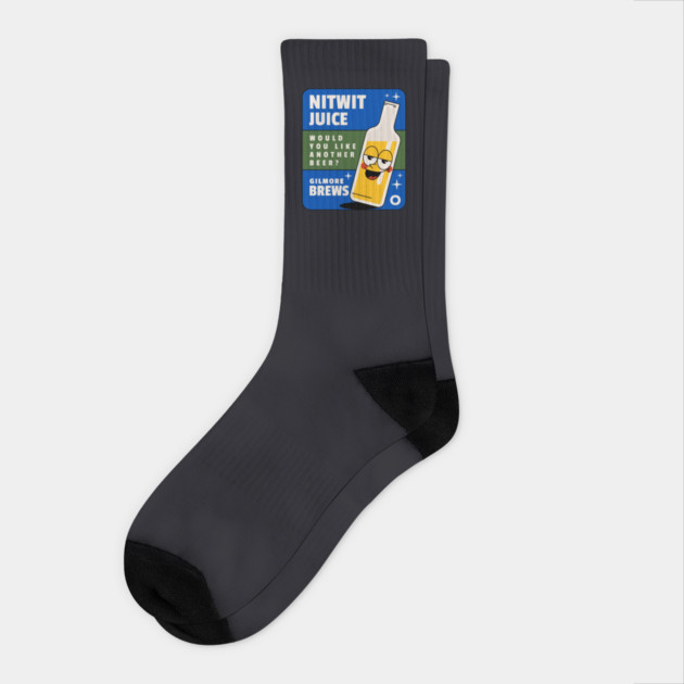 Nitwit Juice Socks by Stars Hollow Mercantile