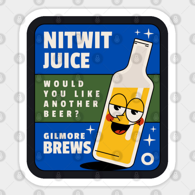 Nitwit Juice Sticker by Stars Hollow Mercantile