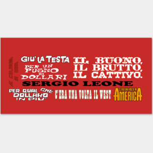 Sergio Leone Filmography • Italian Posters and Art