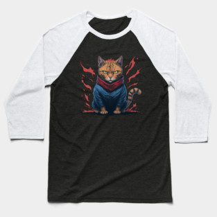 Jujutsu Catsen Baseball T-Shirt