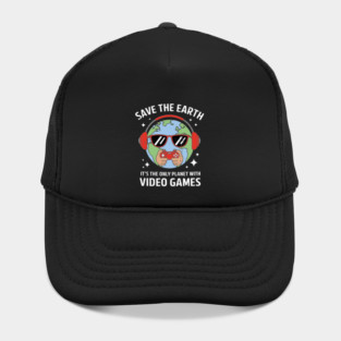 Save the Earth It’s The Planet with Video Games Earth Day Hat