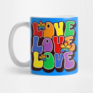 Rainbow Love Mug