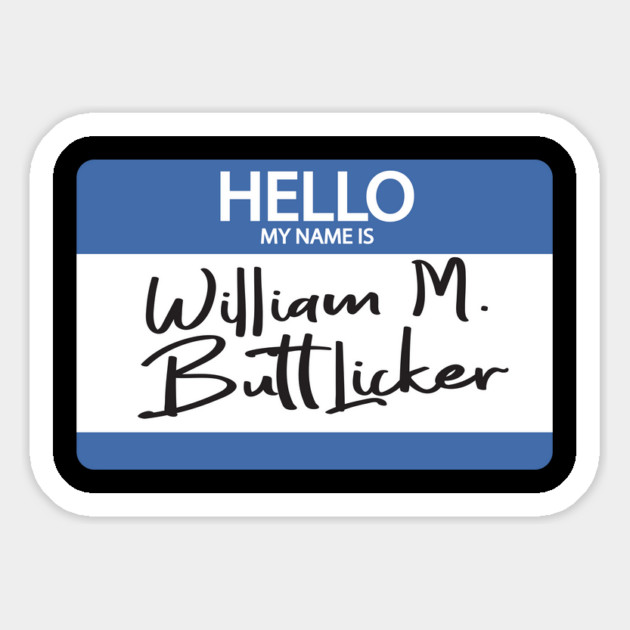 The Office Bill Buttlicker Jim Design Magnet by stayfrostybro