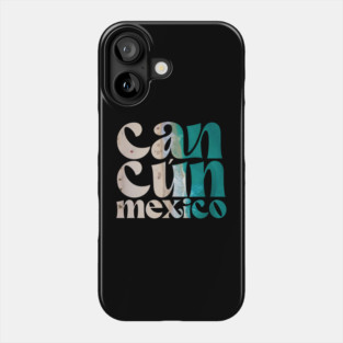 Summer Vacation Cancun Mexico Phone Case