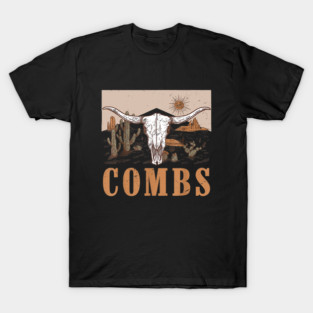 Howdy Combs Western Personalized Combs Family T-Shirt