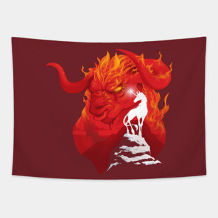 The Last Unicorn Tapestry