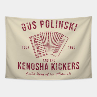 Gus Polinski and the Kenosha Kickers Tapestry