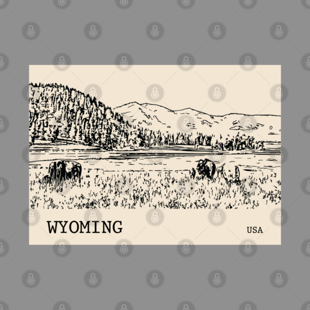 Wyoming USA by Lakeric