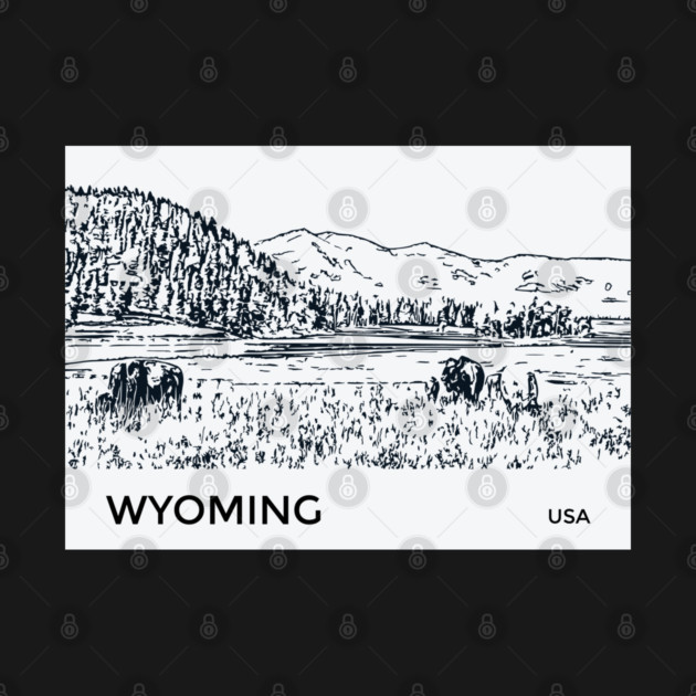 Wyoming USA by Lakeric
