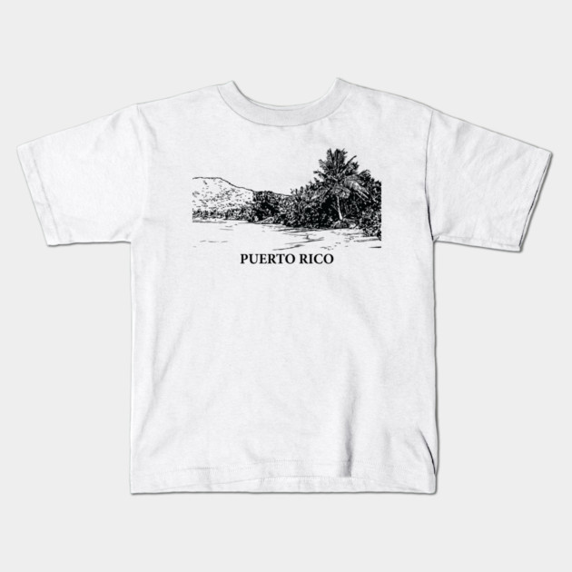 Puerto Rico Kids T-Shirt by Lakeric