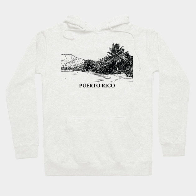 Puerto Rico Hoodie by Lakeric
