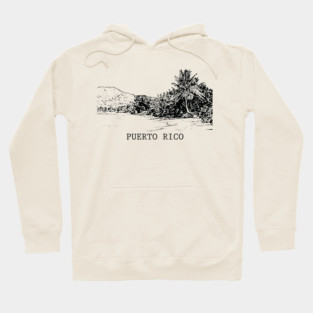 Puerto Rico - Vintage Hoodie