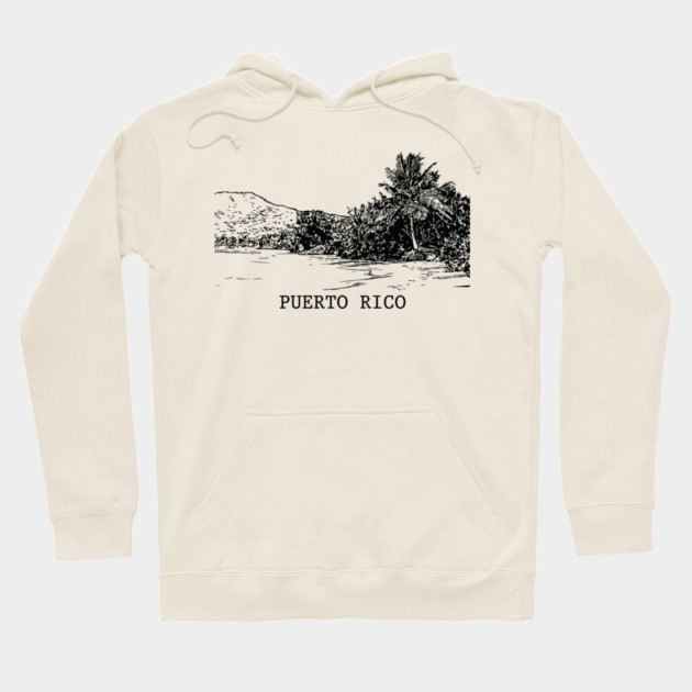 Puerto Rico - Vintage Hoodie by Lakeric