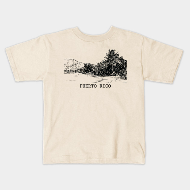 Puerto Rico - Vintage Kids T-Shirt by Lakeric