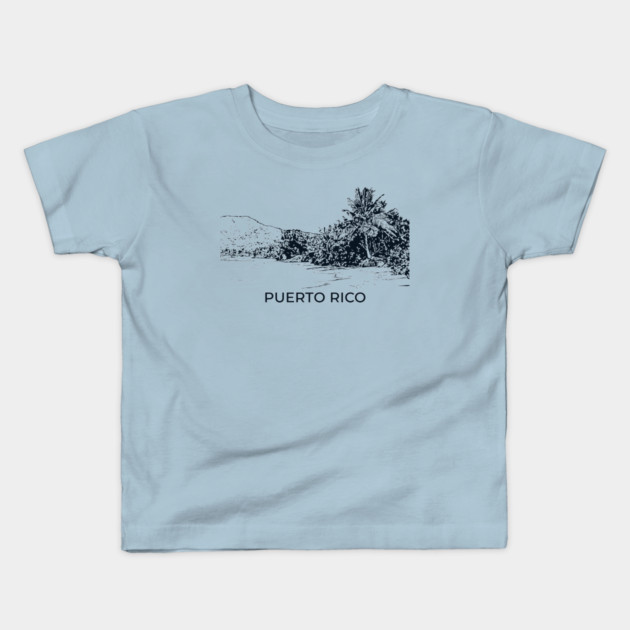 Puerto Rico Kids T-Shirt by Lakeric