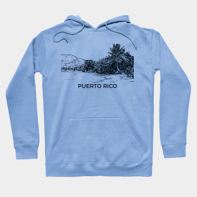 Puerto Rico Hoodie by Lakeric