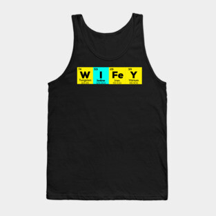 Halloween Couple costume - Wifey and Hubs Tank Top