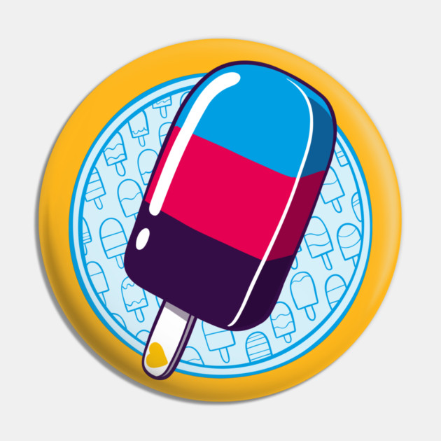 Polyam Popsicle Pin by Jack Whistle