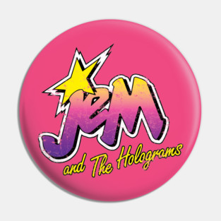 Jem and the Holograms Pin