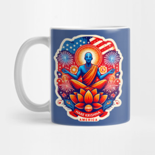 Hare Krishna America Mug