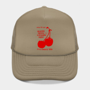 Sarah Records /// Cherries Flyer Design Hat