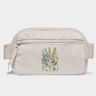 Vintage Cardamom Botanical Illustration Bag