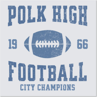 Polk High Football 1966 City Champions Posters and Art