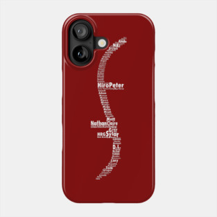 Heroes Names Helix INVERTED Phone Case