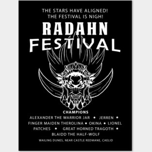 Radahn Festival Posters and Art