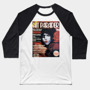 Hit Parader, Kiss Magazine Cover Baseball T-Shirt