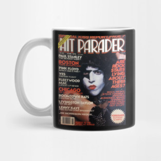 Hit Parader, Kiss Magazine Cover Mug