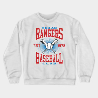 Texas Rangers Baseball Club Crewneck Sweatshirt
