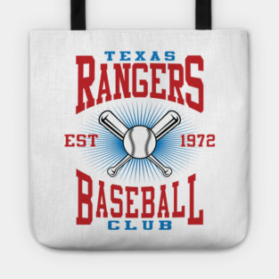 Texas Rangers Baseball Club Tote