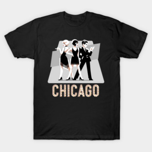 Chicago 1920S Musical Theatre Musicals Jazz Flapper T-Shirt