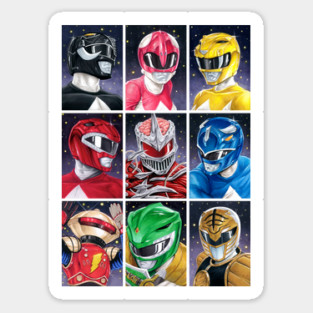 Power Rangers Sticker
