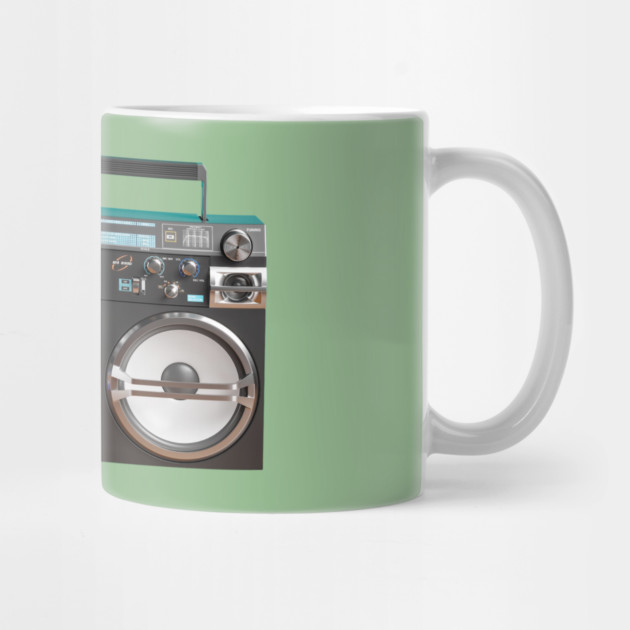 Vintage Boombox Ghettoblaster by The WYLD Tribe