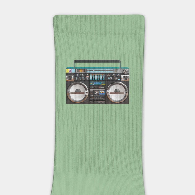 Vintage Boombox Ghettoblaster by The WYLD Tribe
