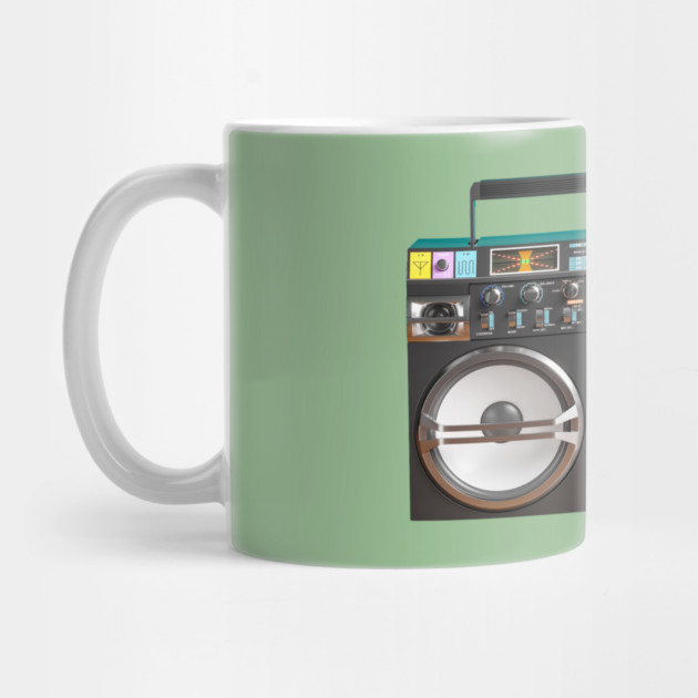 Vintage Boombox Ghettoblaster by The WYLD Tribe