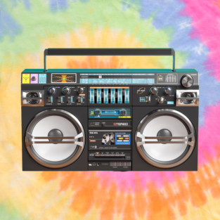 Vintage Boombox Ghettoblaster T-Shirt
