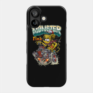 Monster Fink Dragster Hotrod Phone Case