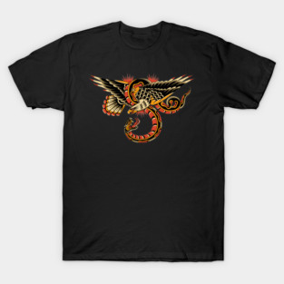 Eagle Traditional tattoo T-Shirt