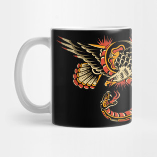 Eagle Traditional tattoo Mug