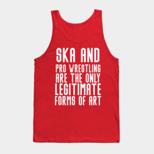 Ska-And-Pro-Wrestling Tank Top