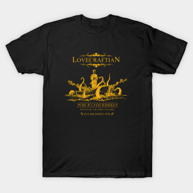 R'lyeh Whiskey T-Shirt by pigboom