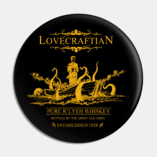 R'lyeh Whiskey Pin