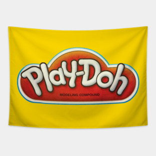 Vintage Play-Doh Tapestry