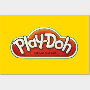 Vintage Play-Doh Posters and Art