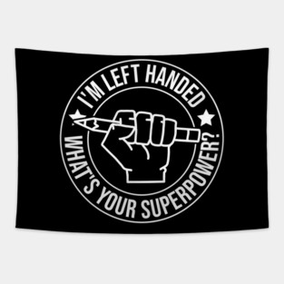 Lefty Left Handed Tapestry